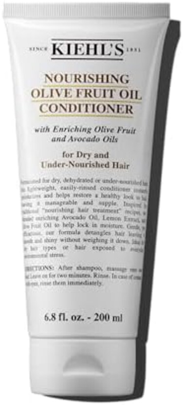 بلسم زيت فاكهة الزيتون المغذي من كيلز، بلسم مرطب للشعر بزيت الأفوكادو وزيت الليمون، 200 مل