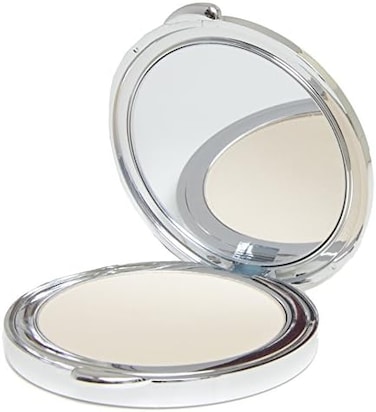 كريم أساس معدني مضغوط من لا بيلا دونا - مكياج بودرة للوجه ذو مظهر طبيعي وبشرة متوهجة وتتحدى التجاعيد ولمسة نهائية مطفأة اللمعة، مكياج محيطي يدوم طويلاً، تغطية كاملة للشمس (كاترينا)