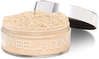 La Bella Donna Women's All-Natural Loose Mineral Foundation With Spf 50