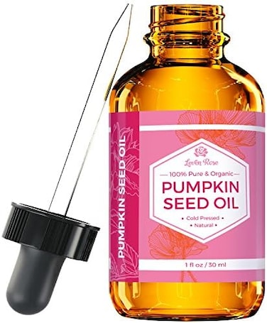 Leven Rose Pumpkin Seed Oil By, 100% Pure Cold Pressed Natural Moisturizer For Dry Hair Rough Skin And Nails 1 Oz