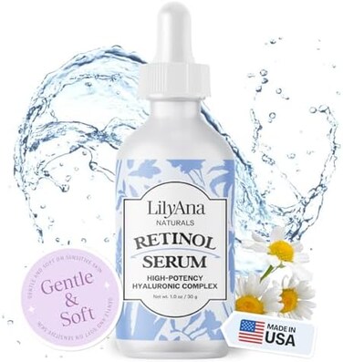 Retinol Serum By - Retinol Serum For Face Has Pure Retinol (2.5%) For Effective Treatment Of Dark Spots And Acne Scars - Vitamin C Serum For Face - Skin Care Products - 1Oz