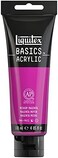 Liquitex Basics Acrylic Paint, 118ml (4-Oz) Tube, Medium Magenta