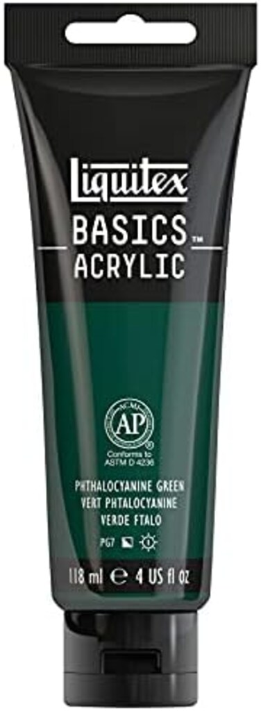 Liquitex Basics 4Oz Phthalocyanine Gree