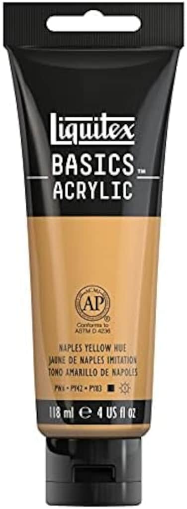 Liquitex Basics 4Oz Naples Yellow