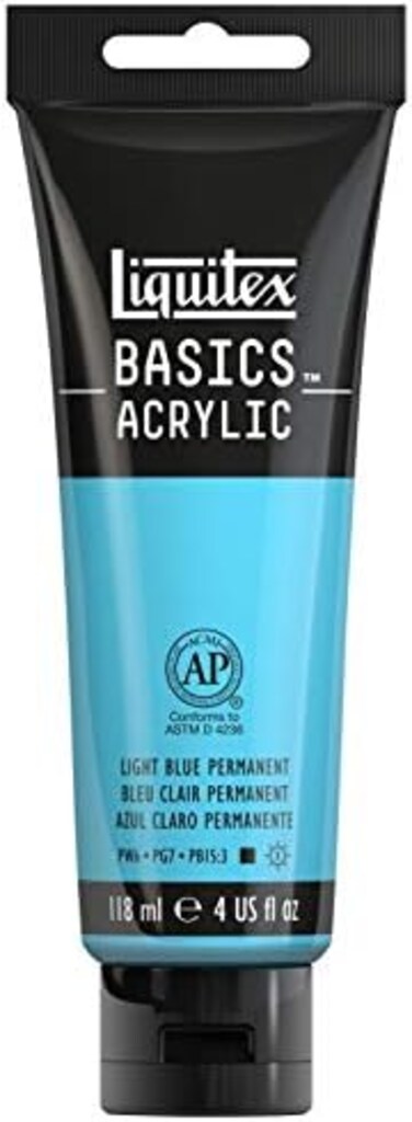 Liquitex Basics 4Oz Perm Lt Blue