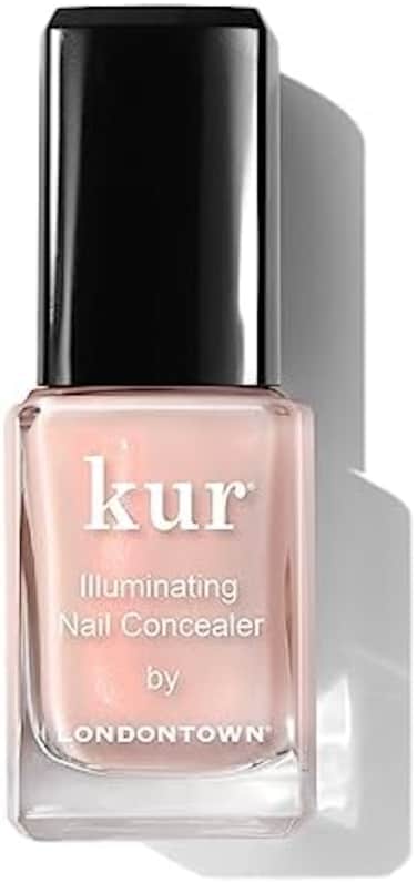 Kur Illuminating Nail Concealer, Bubble, Vegan, Cruelty Free, Gluten Free, Paraben Free Nail Polish Care Long Lasting For All Nail Brighten, Bubble, 0.40 Fl Oz