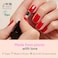 Manucurist Green Flash Top Coat - طبقة علوية نباتية شبه دائمة - 12 قطعة مجانية - ما يصل إلى 84٪ من المكونات الحيوية - صنع في فرنسا - زجاجة 15 مل