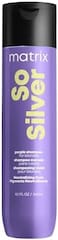 Matrix So Silver Purple Shampoo, Neutralizes Yellow Tones, Color Depositing, Brightening &amp; Toning, For Color Treated, Blonde, Grey, White And Platinum Hair, 10.1 Fl. Oz., Vegan
