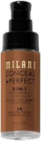 Milani Conceal Perfect 2-In-1 Foundation Concealer, Golden Toffee, 1.0 Fluid Ounce