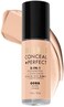 Milani Conceal Perfect 2-In-1 Foundation Concealer - Nude (1 Fl. Oz.) Cruelty-Free Foundation That Covers Under-Eye Circles, Blemishes &amp; Skin Discoloration For A Flawless Finish