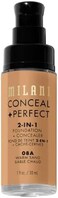 Milani Conceal + Perfect 2-In-1 Foundation + Concealer - Warm Sand (1 Fl. Oz.) Cruelty-Free Liquid Foundation - Cover Under-Eye Circles, Blemishes &amp; Skin Discoloration For A Flawless Complexion