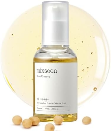 [Mixsoon] Bean Essence 1.69 Fl Oz / 50ml, Natural Fermented Soybean Serum For Moisturization And Skin Nourishment, Cruelty Free