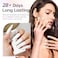 Modelones Gel Nail Polish, 1Pcs 15ml White Gel Nail Polish Soak Off White Gel Polish White Nail Polish Art Design For Women Girl Nail Lovers Gift Salon Diy Summer Gel Manicure
