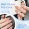 Modelones Gel Nail Polish Top Coat- 15ml No Wipe, High Gloss Shiny Long Lasting Top Gel For Clear Nail Gel And Acrylic Nails, For Home Diy And Nail Salon