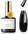 Modelones Gel Nail Polish Top Coat- 15ml No Wipe, High Gloss Shiny Long Lasting Top Gel For Clear Nail Gel And Acrylic Nails, For Home Diy And Nail Salon