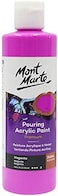 Mont Marte Premium Pouring Acrylic Paint, 240ml (8.11Oz), Magenta, Pre-Mixed Acrylic Paint, Suitable For A Variety Of Surfaces Including Stretched Canvas, Wood, Mdf And Air Drying Clay.
