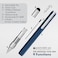 Monteverde Usa 9-In-1 Tool Ballpoint Pen In Blue &ndash; Multifunctional Pen With Stylus, Screwdrivers, Level, And Ruler &ndash; Exclusive Collection, Ideal Gift For Professionals