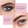 Double Ended Eyebrow Pencil, Waterproof Natural Brow Enhancing Pen, Long Lasting Eye Makeup, Pack Of 1, Dark Brown