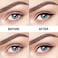 Gel Eyeliner, Black And Brown Eyeliner Waterproof Long Lasting Smudge Proof Gel Liner With 2 Brushes, Easy To Apply Eye Makeup 3 G, Pack Of 2
