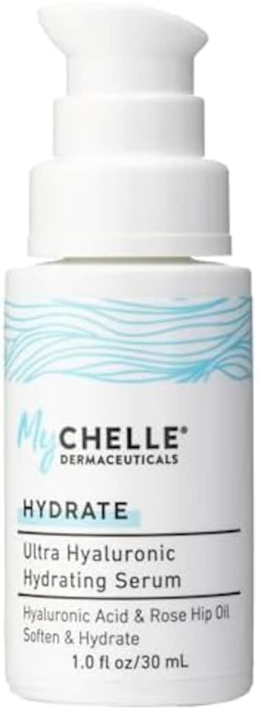 Mychelle Ultra Hyaluronic Hydrating Serum, Hyaluronic Acid Serum For Dry And Normal Skin Types, 1 Fl Oz (Aging May Vary)