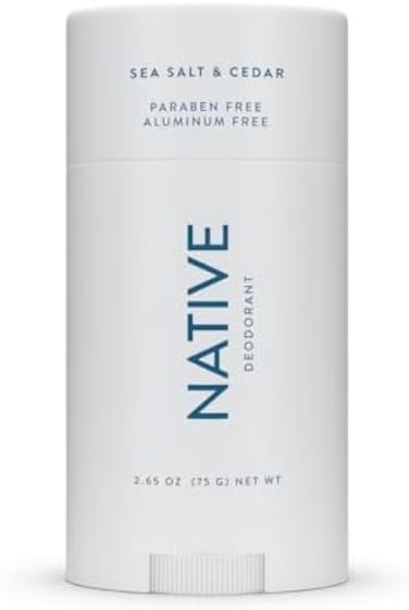 Native Natural Sea Salt &amp; Cedar Deodorant, 2.65 Oz