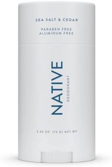 Native Natural Sea Salt &amp; Cedar Deodorant, 2.65 Oz
