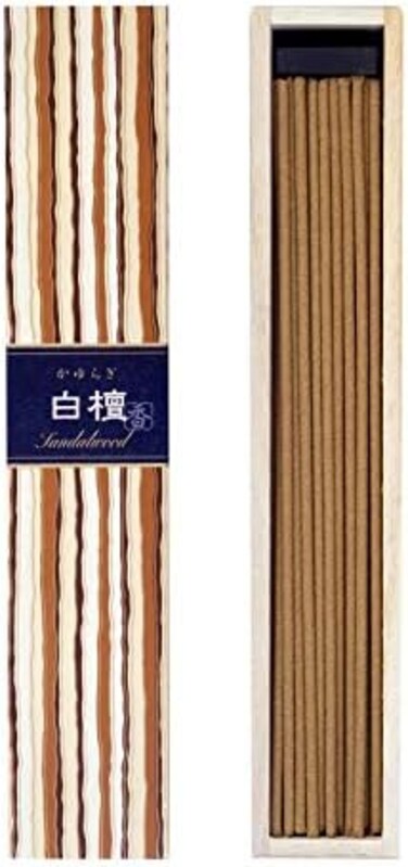 بخور خشب الصندل من كايوراجي مع حامل - 40 عود