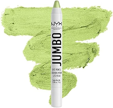 NYX Professional Makeup Jumbo Eye Pencil, Eyeshadow &amp; Eyeliner Pencil - Matcha (Green)