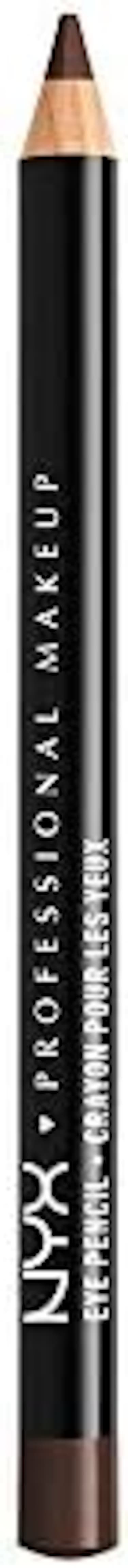 NYX Professional Makeup Cosmetics Slim Eye Pencil - Black Brown