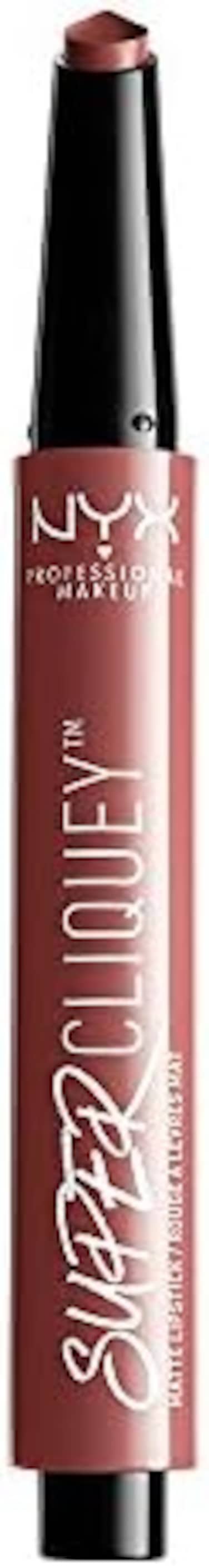 NYX Professional Makeup Super Cliquey Matte Lipstick, Empowered, 0.05 Ounce