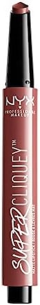 NYX Professional Makeup Super Cliquey Matte Lipstick, Empowered, 0.05 Ounce