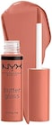 NYX Professional Makeup Butter Gloss Brown Sugar, Non-Sticky Lip Gloss - Sugar High (Peachy Light Nude)