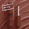 Butter Gloss Brown Sugar, Non-Sticky Lip Gloss - Brownie Drip (Deep Brown)