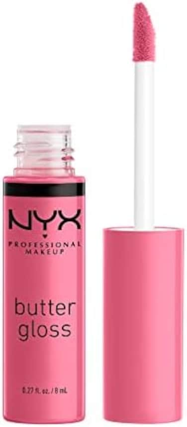 NYX Professional Makeup Butter Gloss, Non-Sticky Lip Gloss - Vanilla Cream Pie (Mauve)