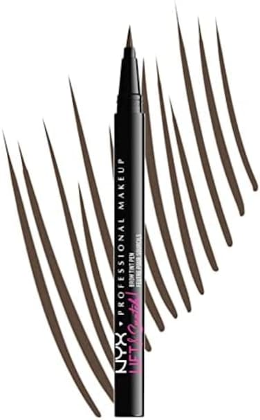 NYX Professional Makeup Lift &amp; Snatch! Brow Tint Pen, Ash Brown 06, 14 Gm