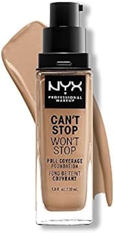Can't Stop Won't Stop Foundation, 24H Full Coverage Matte Finish - Classic Tan