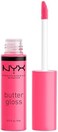 NYX Professional Makeup Butter Gloss, Non-Sticky Lip Gloss - Peaches &amp; Cream (Pink Coral)