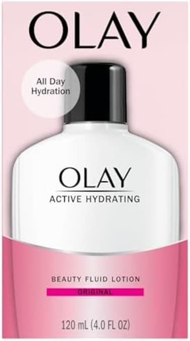 Olay Active Hydrating Beauty Fluid Original Moisturizers Anti Aging 118ml, Pack Of 2