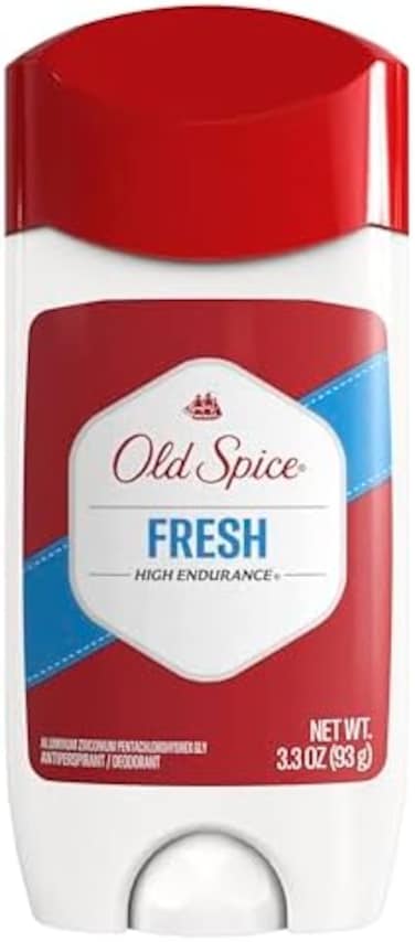 Old Spice Deodorant For Men, Long Lasting Fresh, High Endurance, Robust Greens Scent, 3 Oz (Packaging May Vary) (Pack Of 6)