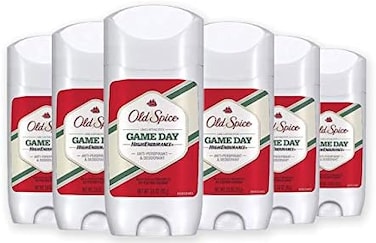 مزيل العرق ومضاد العرق من أولد سبايس للرجال، عالي التحمل، عصا تدوم طويلاً، 3 أونصة (عبوة من 6 قطع)