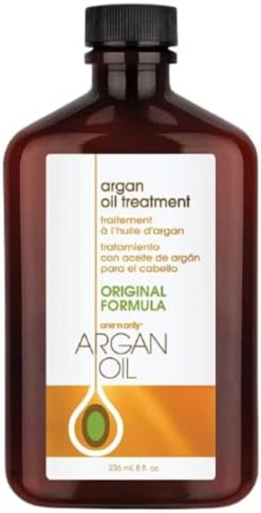 One 'N Only Argan Oil Hair Treatment, Helps Smooth And Strengthen Damaged Hair, Eliminates Frizz, Creates Brilliant Shines, Non-Greasy Formula, 8 Fl. Oz