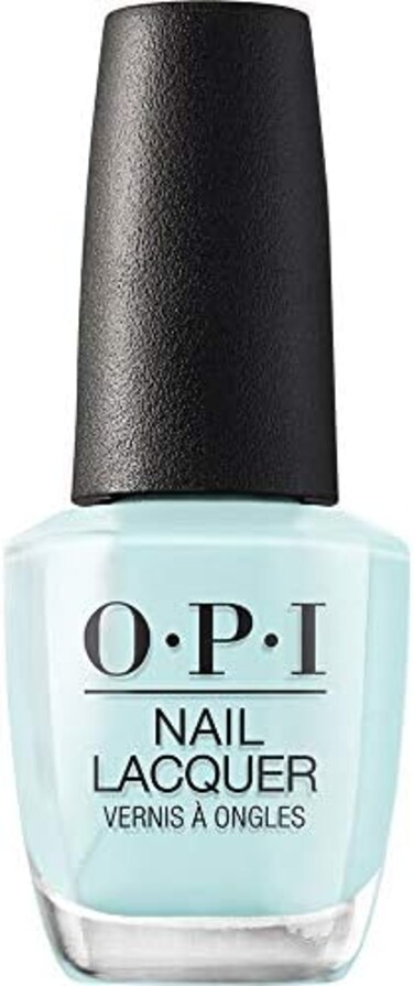 طلاء أظافر OPI، جيلاتو أون ماي مايند، طلاء أظافر أزرق، 0.5 أونصة سائلة