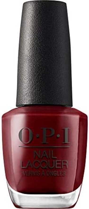 OPI Nail Lacquer, Como Se Llama?, Red Nail Polish, Peru Collection, 0.5 Fl Oz