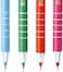 Quantum Ballpoint Pen 0.5mm Skate 111, Blue Ink Pack 4 Pcs.
