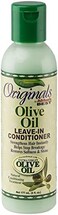 Originals By Africa's Best Olive Oil Leave-In Conditioner, Stop Breakage And Strengthen Hair Instantly, Restores Shine, Moisturizing, Strengthening, Revitalizing, 6 Oz
