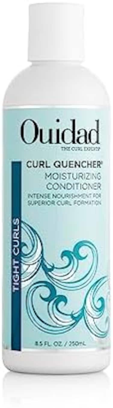 Ouidad Curl Quencher Moisturizing Conditioner - 8.5 Fl Oz, Curl Defining Hair Conditioner For Soft, Nourished &amp; Hydrated Curls, Helps Repair Damage, Creamy Detangling Conditioner, For Tight Curls
