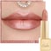 Metallic Shine Glitter Lipstick, Nude High Impact Lipcolor, Brown Soft And Ultra Hydrating, Long Lasting, Vegan &amp; Cruelty-Free, Full-Coverage Lip Color 4.3 G/0.15 Oz Pure Envy(07)