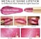 Oulac Pink Lipstick For Women With Metallic 3D Shine Lightweight Hydrating Formula, High Impact Lip Color, Vegan Beauty, Full Coverage Lip Makeup, Hip &amp; Hippie(11)