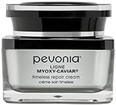 Pevonia Timeless Repair Cream - De-Aging Skin Cream For Face And Neck - Moisturizing Repair Lotion For Dehydrated Skin - Plant-Based &amp; Caviar Facial Cream For Wrinkle Reduction - 1.7 Oz Container