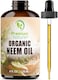 زيت النيم العضوي للبشرة - زيت النيم للشعر، زيت النيم النقي، زيت النيم المضغوط على البارد، زيت النيم الأساسي العضوي